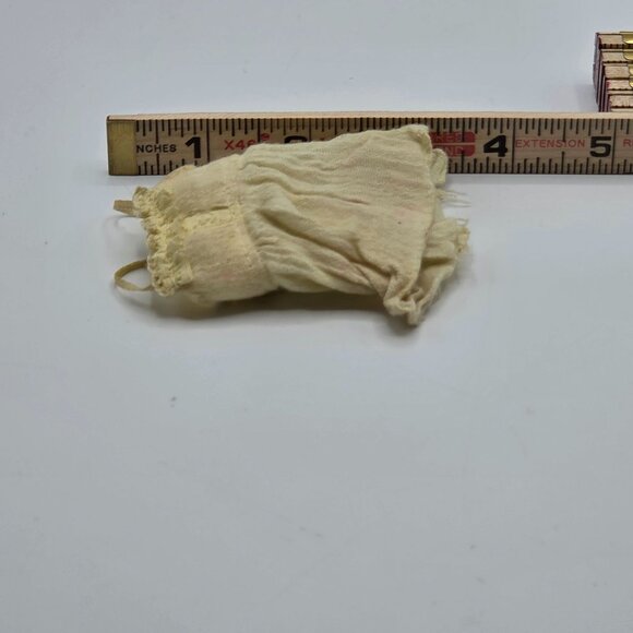 Vintage Spin Master Doll Top 2010 Yellow Lace Trimmed - Picture 5 of 5